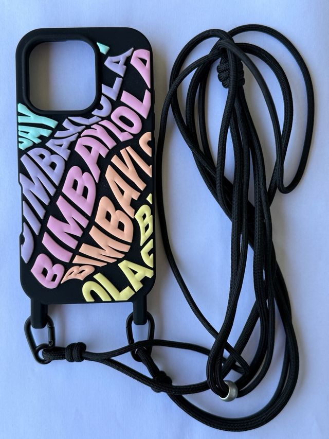 BIMBA Y LOLA iPhone 16 Pro funda con cuerda NUEVA