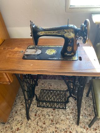 Máquina coser Singer antigua