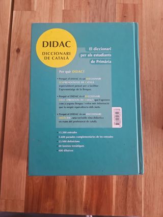 DIDAC: Diccionari de català