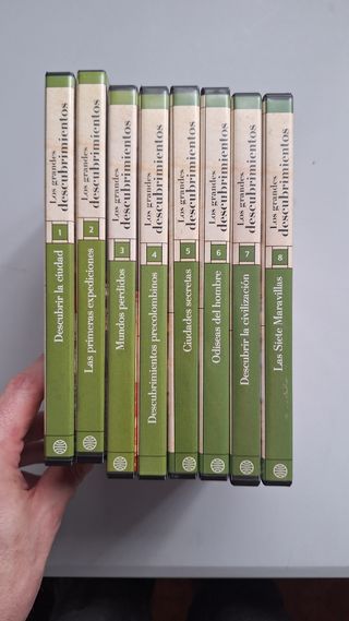 COLECCION DVD EPOPEYAS DEL HOMBRE. Descubrimientos