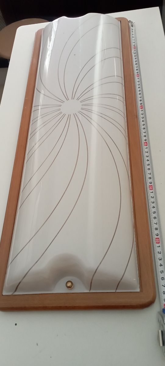 Plafón cocina vintage blanco y marrón