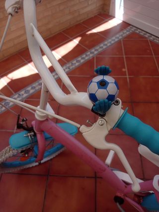 Bicicleta niña rosa