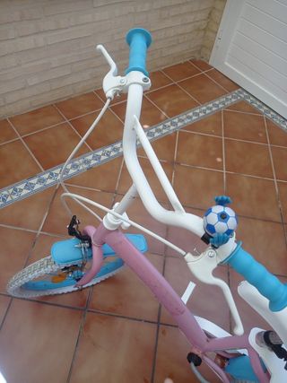 Bicicleta niña rosa