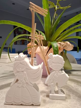 2 portaprofumi principessa e principe claraluna