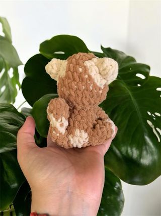 Peluche de garito amigurumi