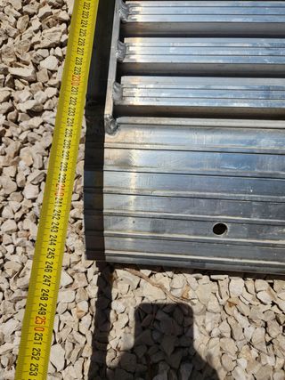 Rampas Carga Aluminio 2.5m 3000kg
