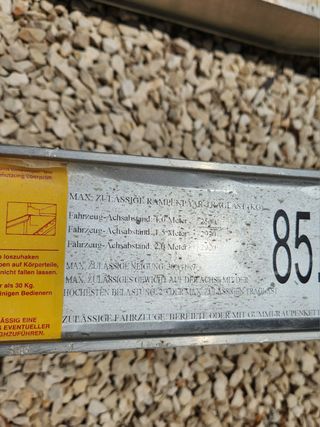 Rampas Carga Aluminio 2.5m 3000kg