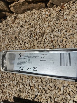 Rampas Carga Aluminio 2.5m 3000kg