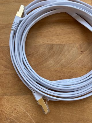 Cable Ethernet Cat7 Verop - 5m Blanco