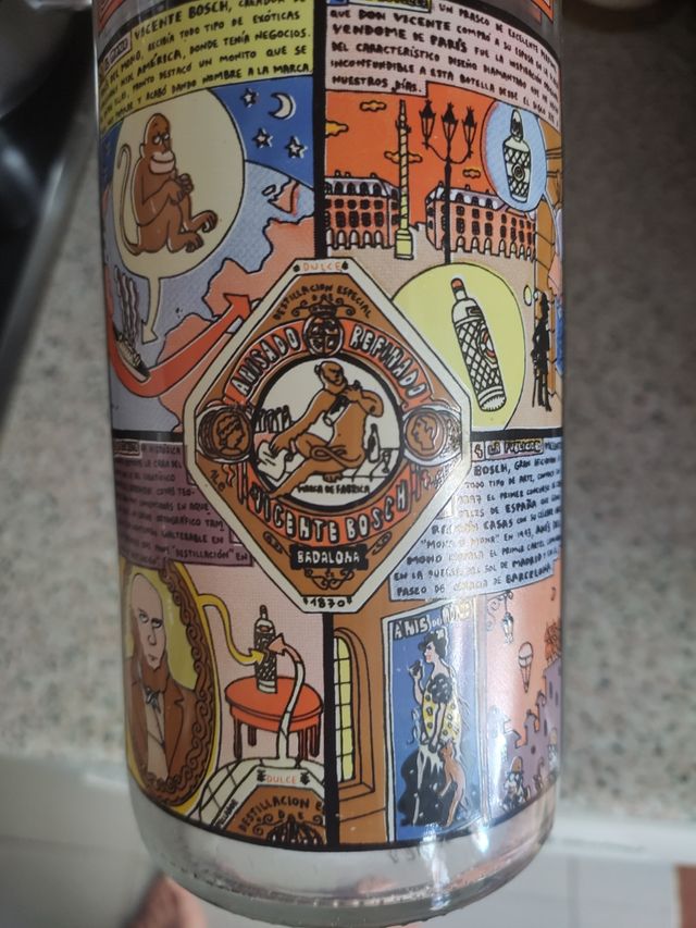 Bottiglia antica di limonata