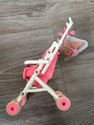 Coche paseo muñeca barbie kelly strollin fun 1995