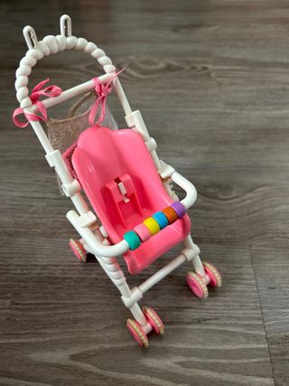 Coche paseo muñeca barbie kelly strollin fun 1995