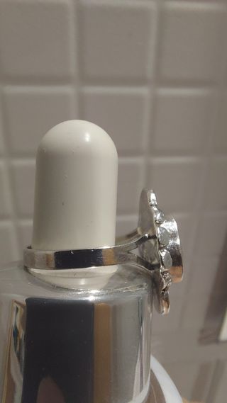 Anillo plata nácar multicolor