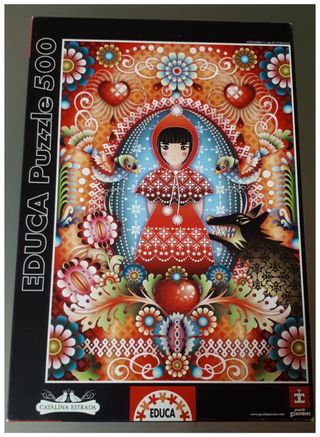 Puzzle Educa 500 piezas - Caperucita Roja