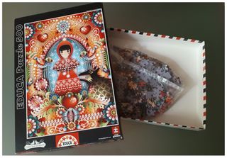 Puzzle Educa 500 piezas - Caperucita Roja