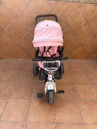 Triciclo evolutivo rosa 2 en 1