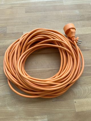 Cable alargador 15m - Naranja