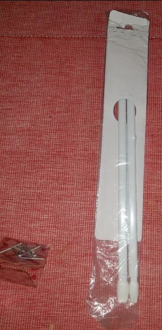 Barras Cortina 45cm - Blancas