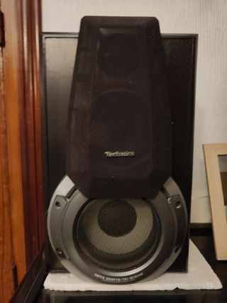 Equipo música modular Technics con 3 altavoces