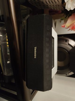 Equipo música modular Technics con 3 altavoces