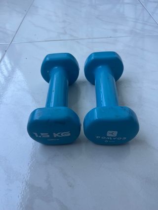 Mancuernas 1.5kg Domyos