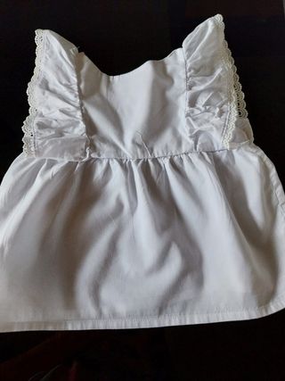 Maglia a canotta per neonata