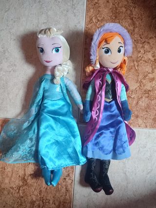 Muñecas Frozen Anna y Elsa