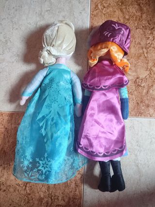 Muñecas Frozen Anna y Elsa