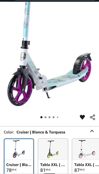 Patinete Scooter Plegable XXL 