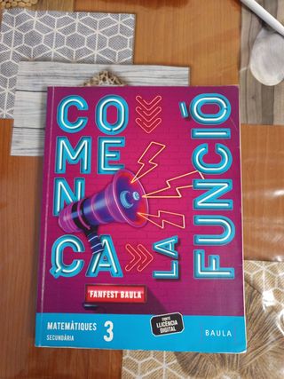 Matemàtiques 3r Secundària Llibre alumne Fanfest