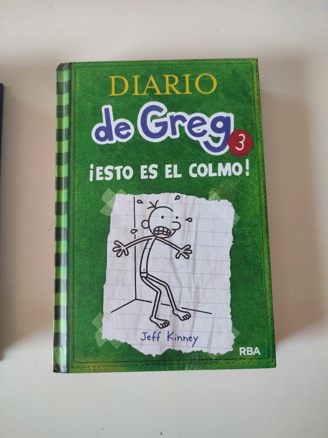 Lote de 4 libros Diario de Greg y Rowley