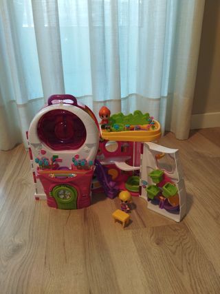 Casita muñecas infantil plegable