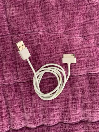 Cable USB iPhone 4 blanco