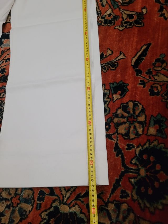 Pantaloni Cotone Bianchi Uomo