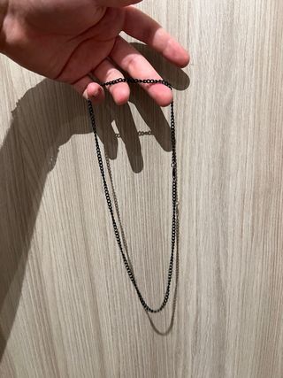 3 Collane: Oro, Argento, Nero