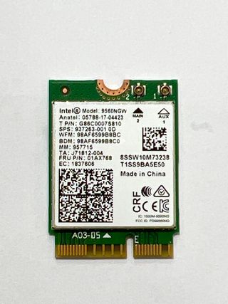 Intel 9560NGW WiFi Adaptador