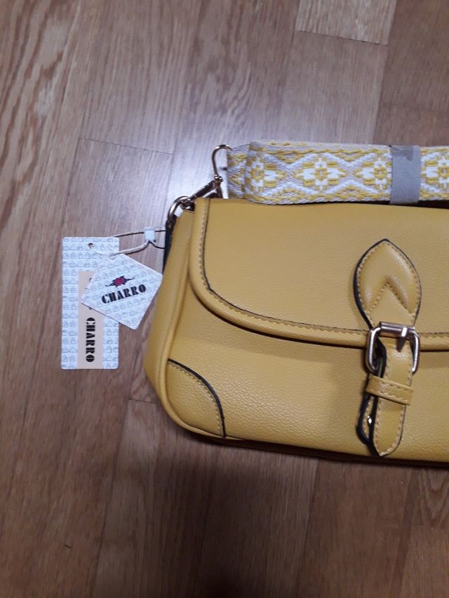 Borsa CHARRO gialla nuova