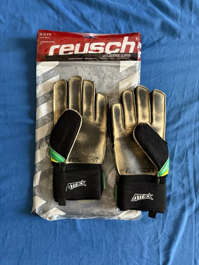 Guanti Portiere Reusch Sport Calcio Goalkeeper Toy