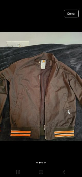 Chaqueta bomber Carhartt marrón