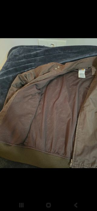 Chaqueta bomber Carhartt marrón