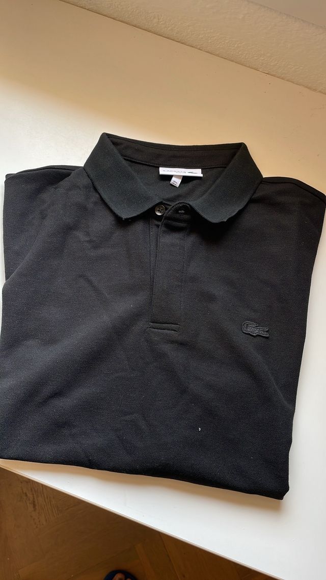 Polo Lacoste negro
