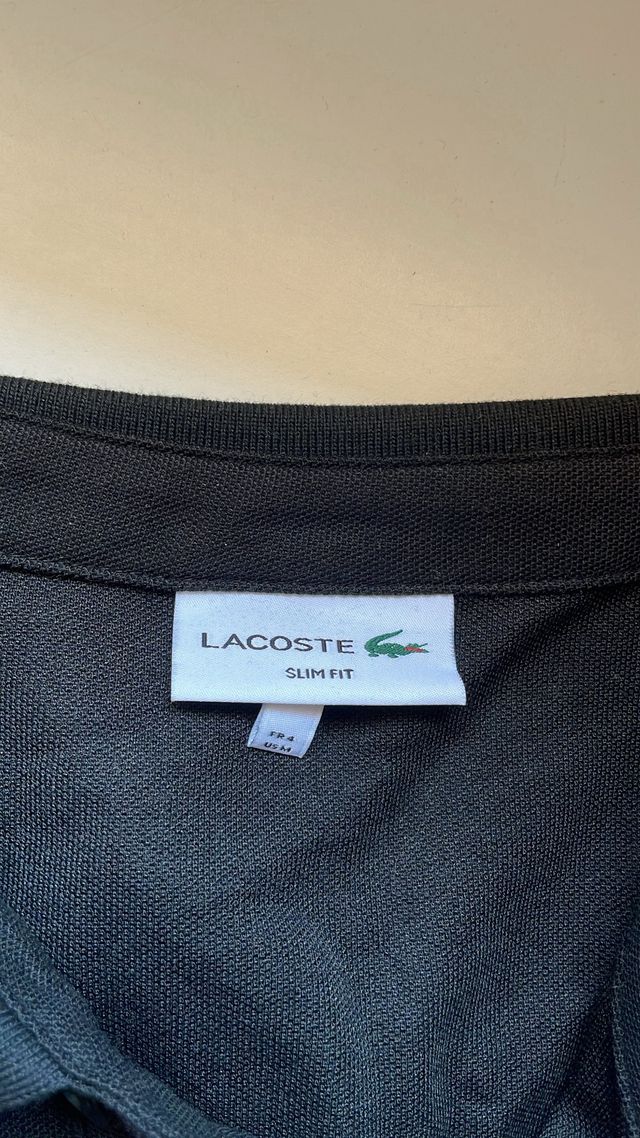 Polo Lacoste negro