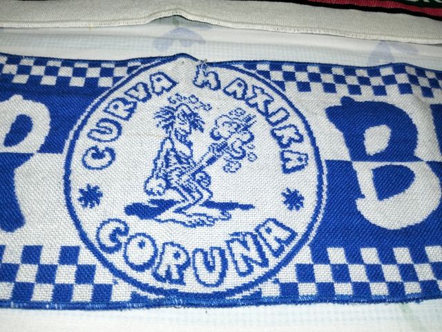 Lote 3 bufandas fútbol España ultras