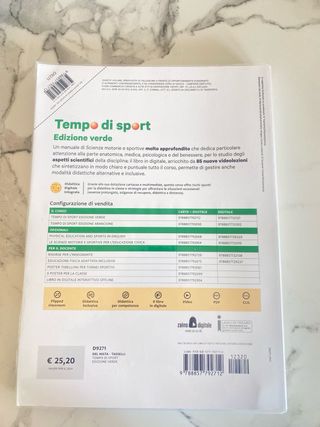 libro di Educazione Fisica Tempo di Sport