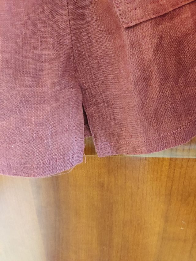 Giacca Messaggio di Moda Bordeaux