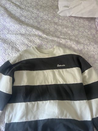 Jersey rayas Esenzia blanco-negro