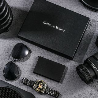 Pack regalo Keller & Weber: reloj, gafas y cartera