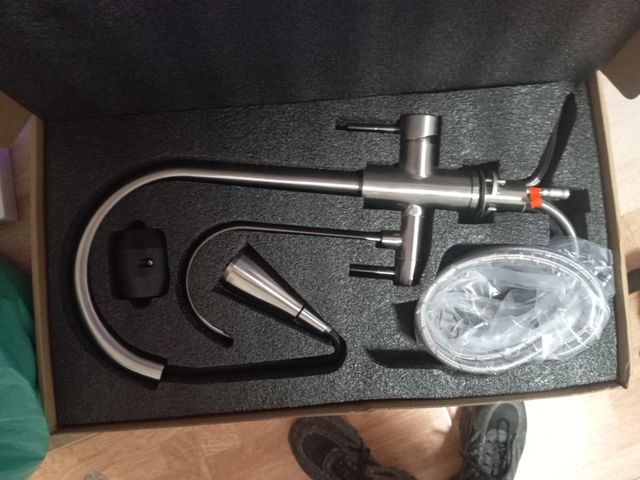 Grifo cocina osmosis acero inoxidable