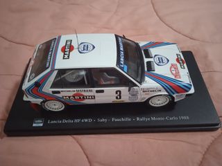 Lancia Delta HF 4WD Rallye Monte Carlo 1:24