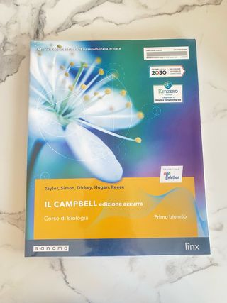 libro Biologia il Campbell edizione azzurra